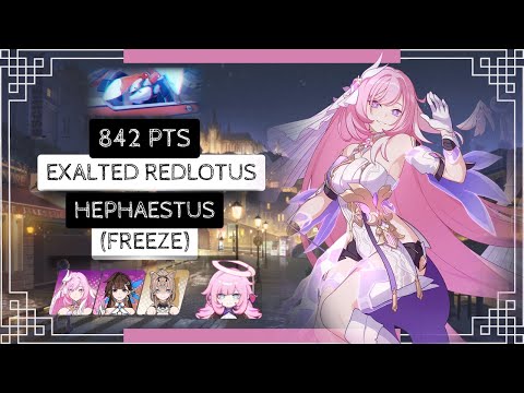 Honkai Impact 3: Exalted RL Hephaestus  - Freeze (423D) 842 pts - HoH JK RC Elf Elysia 2*