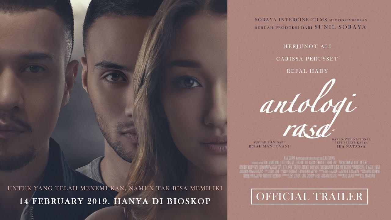 Official Trailer ANTOLOGI RASA (2019) - Herjunot Ali, Carissa Perusset, Refal Hady