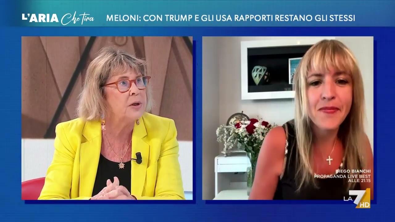 Trump contro Meloni 'scendiletto', scontro tra Mirella Serri e Silvia Sardone: "Non io ma ...
