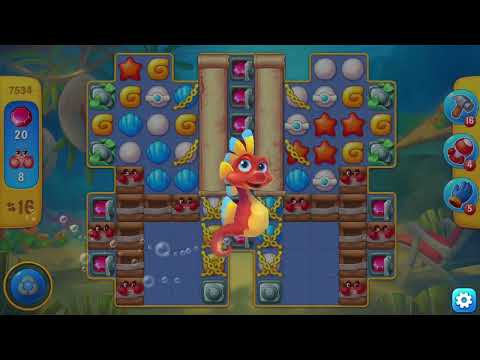 [FISHDOM Walkthrough] Level 7534 Hard