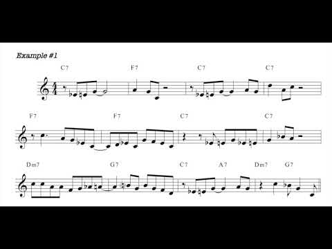 Concert Bb Blues ~ Trumpet Solo #1 for Young Players - Sheet Music Link Included