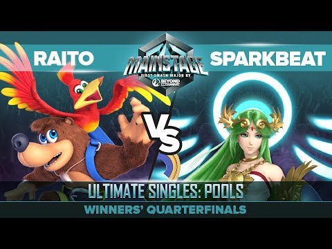 Raito vs Sparkbeat - Winners' Quarterfinals: Ultimate Singles Pools - Mainstage | Banjo vs Palutena