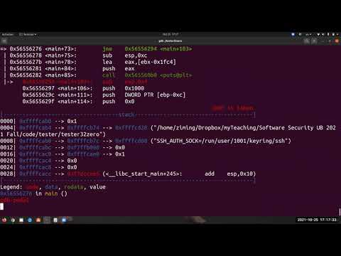Week 9 Shellcode Format Sting Vulnerability
