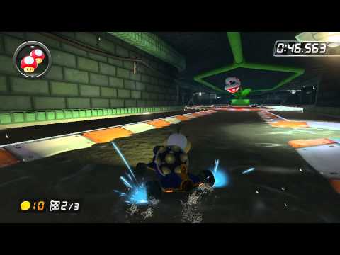 3DS Piranha Plant Slide - 1:57.269 - McEnroe (Mario Kart 8 World Record)