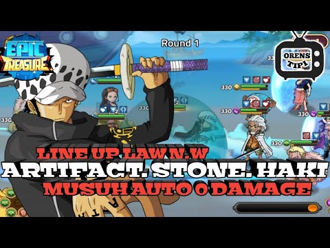 EPIC TREASURE/OCEAN SAGA - Law. N.W  MUSUH AUTO 0 DAMAGE.