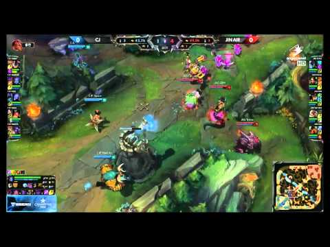 CJE vs. JAG - Game 1 - LCK Summer 2015 Week 7 Day 3