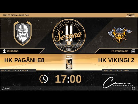 2022 02 20 HK Pagāni E8 - HK Vikingi 2