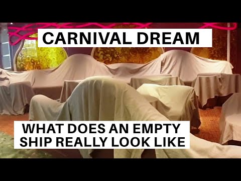 Thumbnail for Carnival Dream March 25 2020 | What does an Empty Cruise Ship look like