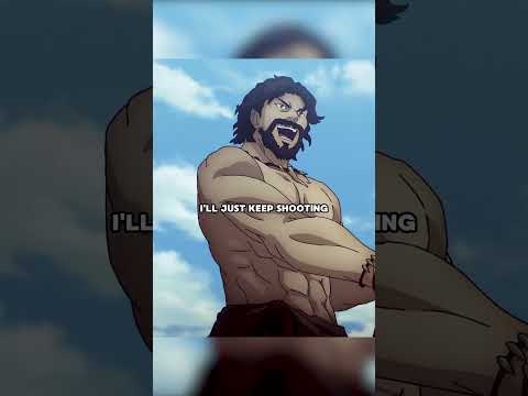 The giant hits the target with a bow from a distance of 150 km 😳 #anime