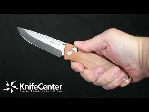 Real Steel Knives Pathfinder Bushcraft Crossbar Lock Folding Knife