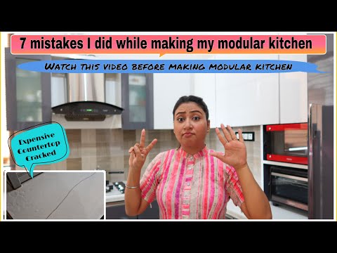 Avoid 7 mistakes while making modular kitchen | 2 years experience of my modular kitchen |must watch