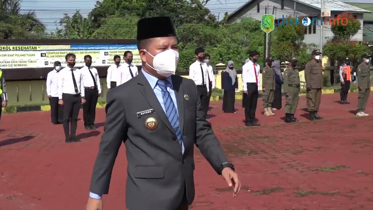 Bupati Satono Pimpin Apel Gelar Pasukan Opspol Terpusat Ketupat Kapuas 2022