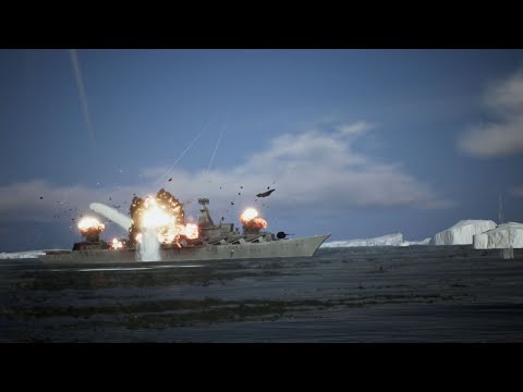DarkStar in Fleet Destruction -Ace Combat 7 (Top Gun Maverick DLC) Replay