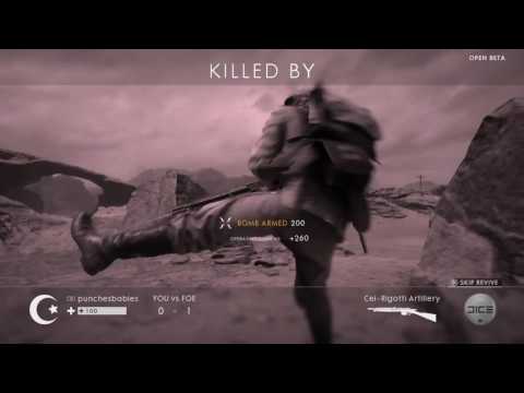 Battlefield 1 Beta gameplay pt1 - A Return To Old-School Sniping
