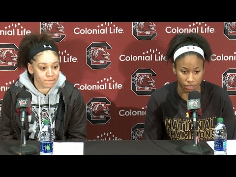POSTGAME: Bianca Cuevas-Moore, Tyasha Harris on Florida — 1/10/19
