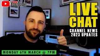 LIVE CHAT - 6th March 2023
