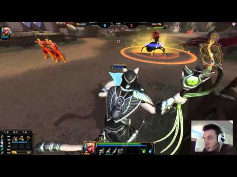 Smite gameplay ranked joust diamond iV Bastet vs Arachne