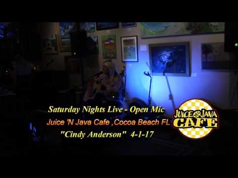 Cindy Anderson @ Juice 'N Java Cafe Open Mic   4-1-17