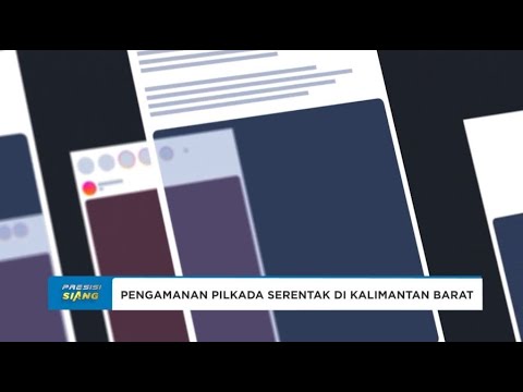 PERAN DITRESKRIMSUS POLDA KALBAR DALAM PENGAMANAN PILKADA 2024