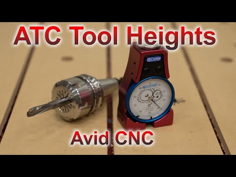 CNC Build Ep 8: How to Set Tool Heights / ATC Tool Heights Setup in Mach 4