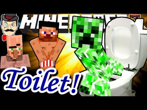 Terrifying Toilet Seed in Minecraft