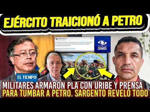 URGENTE: SE CONFIRMÓ TRAICIÓN DE MILITARES CON URIBE PARA TUMBAR A PETRO. PRESI REVELÓ TODO. OJO