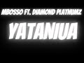 Yataniua, Mbosso Ft. Diamond Platnumz Cover by GOLDBOY (Lyric Video)