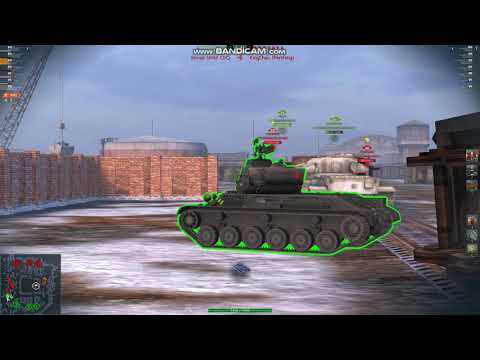 wotblitz T28 Defender first driving