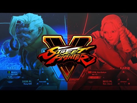 Miakis (Nash) vs VFM GenSokyo (Karin) - Street Fighter V Moroccan Matches