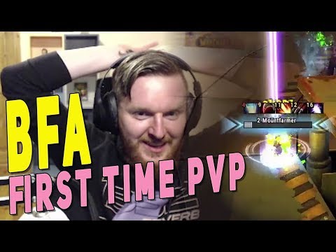 BfA 8.2.5 | PvE Player Doing PvP Arena First Time - World of Warcraft 8.2