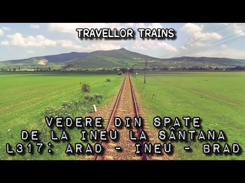 Linia 317: Arad - Ineu - Brad | De la Ineu la Sântana (Back-view)