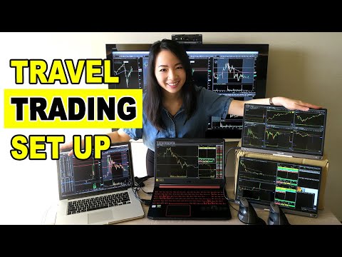 Best Travel Trading Set Up- Remote Day Trading Station
