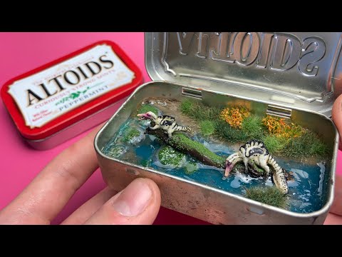 Baby Spinosaurus Diorama