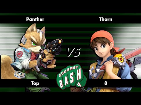 Panther (Fox) vs Thorn (Hero) - Gourmet Bash 4 - Ultimate Singles - Top 8