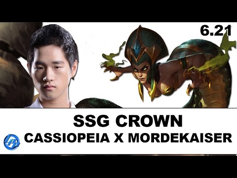 SSG Crown - Cassiopeia vs. Mordekaiser - Kr Ranked