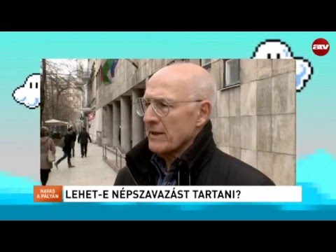 Jogászok  a népszavazásról