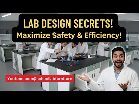 Metrolabs 55: Science Lab Layout Design Basics — Workstations, Storage, Teacher Bench Placement