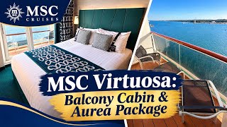 MSC Deluxe Balcony Cabin & Aurea Package