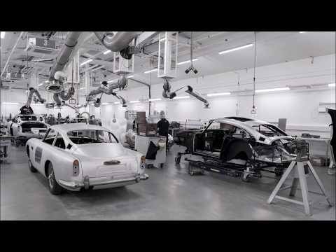 Aston Martin DB5 Continuation Car Production Slideshow