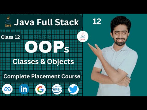Top Java Classes Objects Object Oriented Programming Java Full Stack Course In Hindi Lecture 12