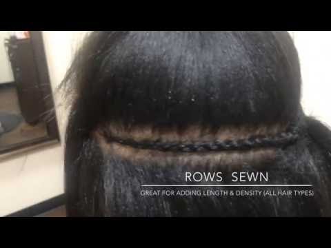 See my 4Rows Sewn | Hair fillers | Adding length| Los...
