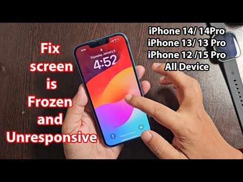 iPhone 13 screen not responding to touch