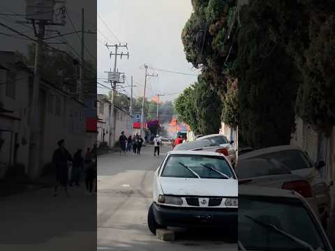 Se registra explosión de gasera en COACALCO
