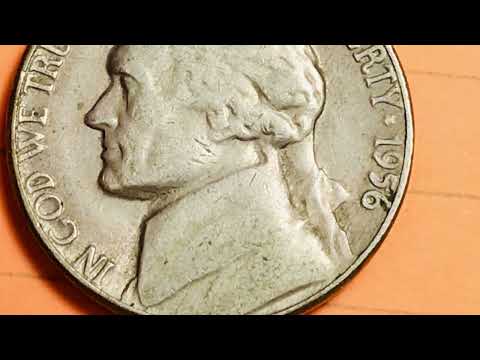 1956 US Nickel - Look For $19,500 Full Steps Version - United States 5 Cents