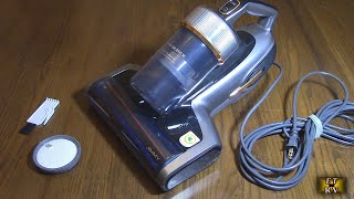 Jimmy Mattress Vacuum Cleaner with UV-C & Ultrasonic & 5s Quick Heating, 16Kpa Suction 480W Handheld
