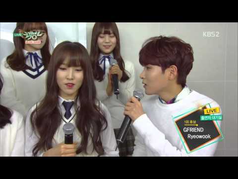 [ENG] 160205 GFriend 여자친구 & RYEOWOOK 려욱 Interview @뮤직뱅크 Music Bank
