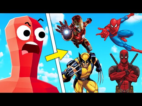 I UPGRADE This Wobbler Into DEADPOOL, WOLVERINE, SPIDERMAN and IRONMAN in TABS!