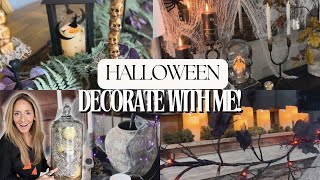 HALLOWEEN DECORATE WITH ME! | HOW TO DECORATE FOR HALLOWEEN | FUN HALLOWEEN DECOR
