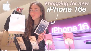 Getting the New iPhone 16e | Apple Store Vlog