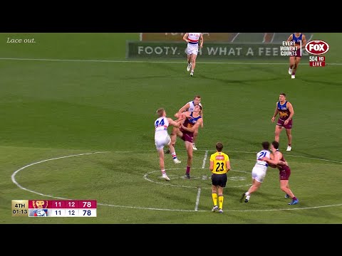 Brisbane vs Western Bulldogs Last 5 minutes highlights | Semi-final 2021